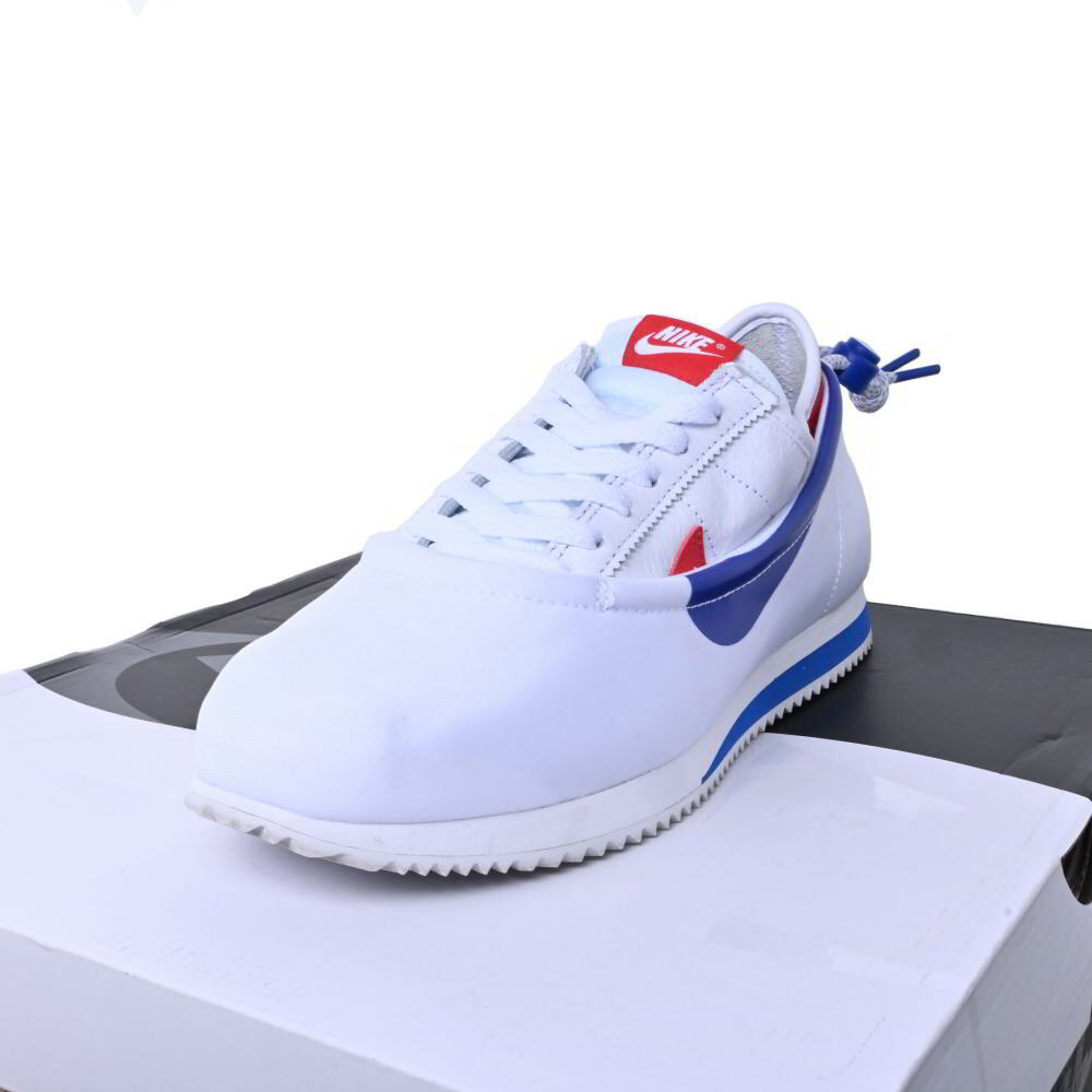 NIKE CORTEZ CLOT White and Game Royal スニーカー 9.5 ホワイト ナイキ KL4BPHSH38拍卖