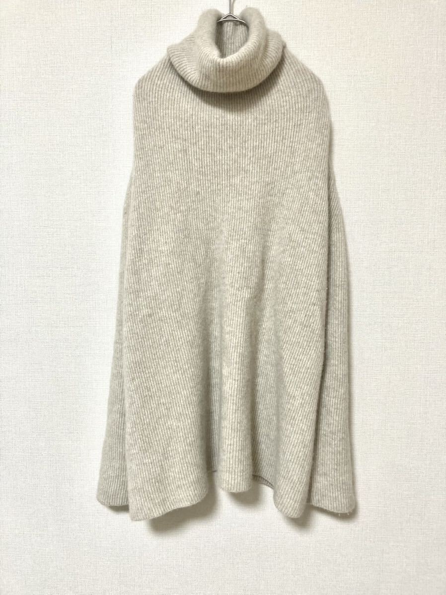 バトナー BATONER カシミヤ フォックス タートルネックニット セーター レディース トップス 長袖 インナー ミドル丈拍卖