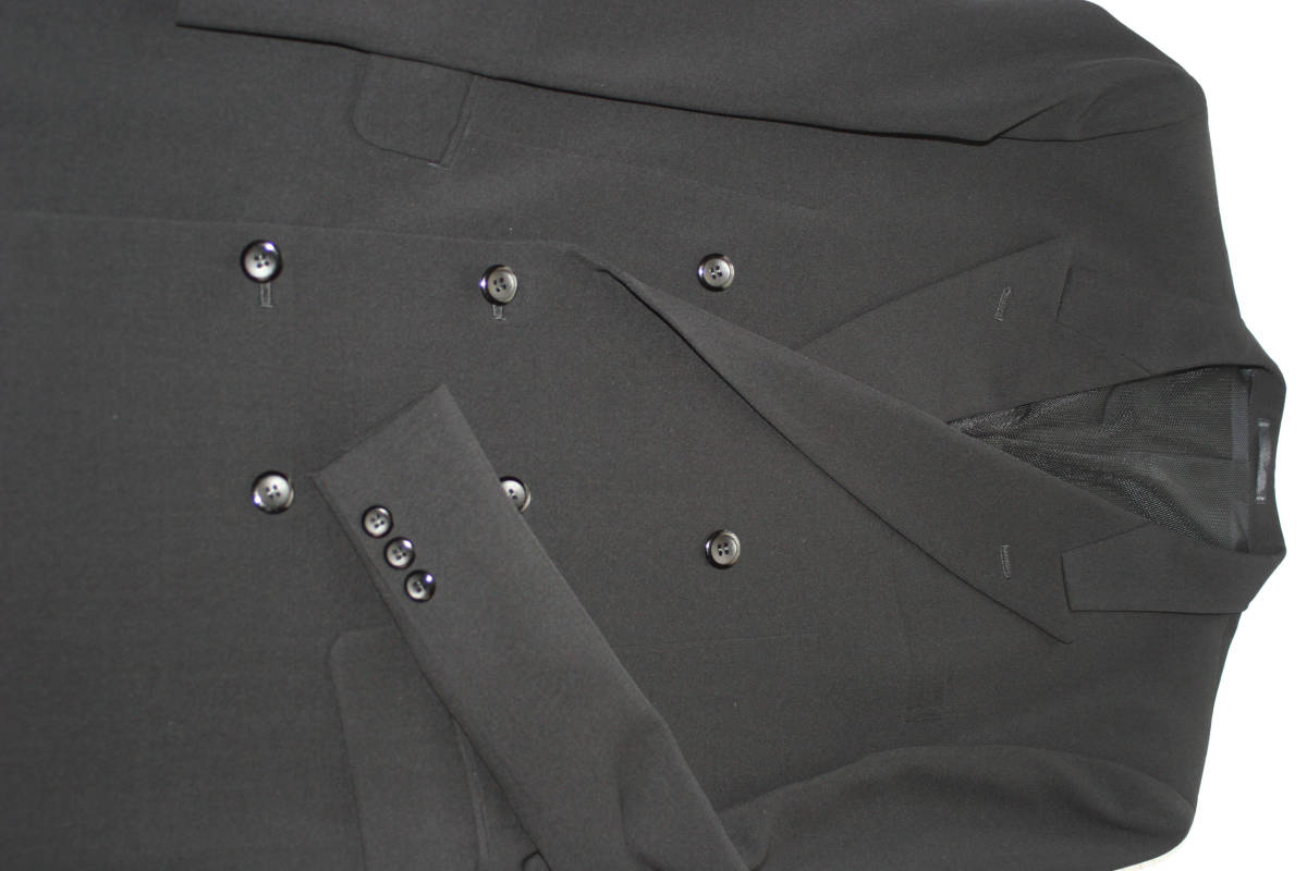 ★J-81 SocieLaurel  W6釦  ジャケット  色 黒  サイズ  A6  ★ 春夏秋冬シーズン  ビジネスに 結婚式に フォ-マルに拍卖