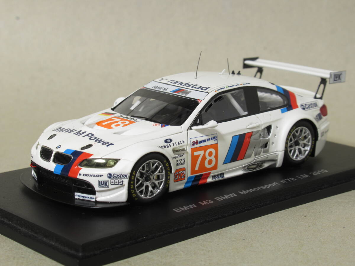 1/43 BMW M3 BMWモータースポーツ #78 ルマン 2010拍卖