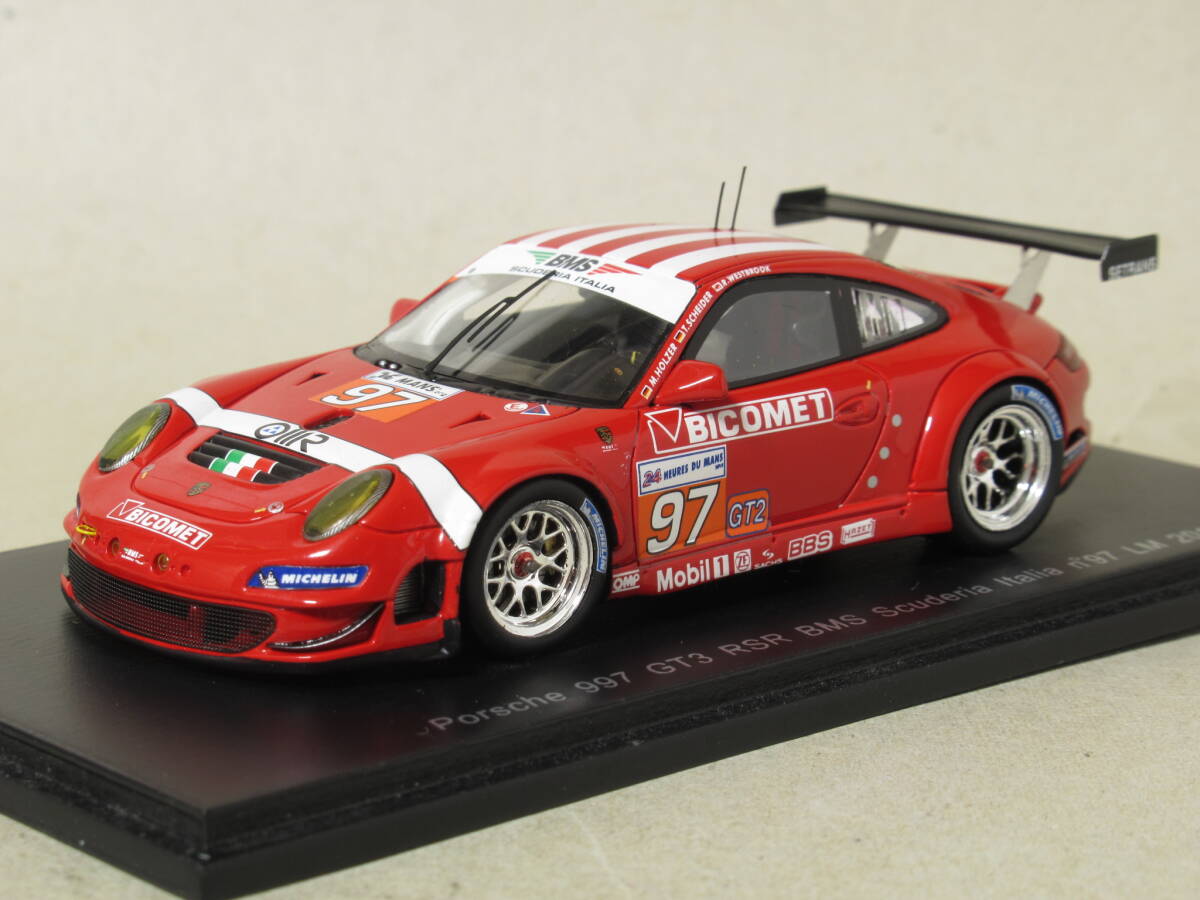 1/43 ポルシェ 997 GT3RSR BMSスクーデリア イタリア #97 ルマン 2010拍卖
