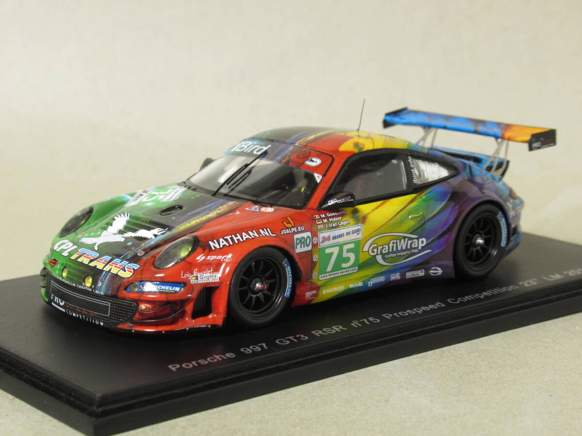 1/43 ポルシェ 997 GT3 RSR プロスピードコンペティション #75 ルマン 2011拍卖