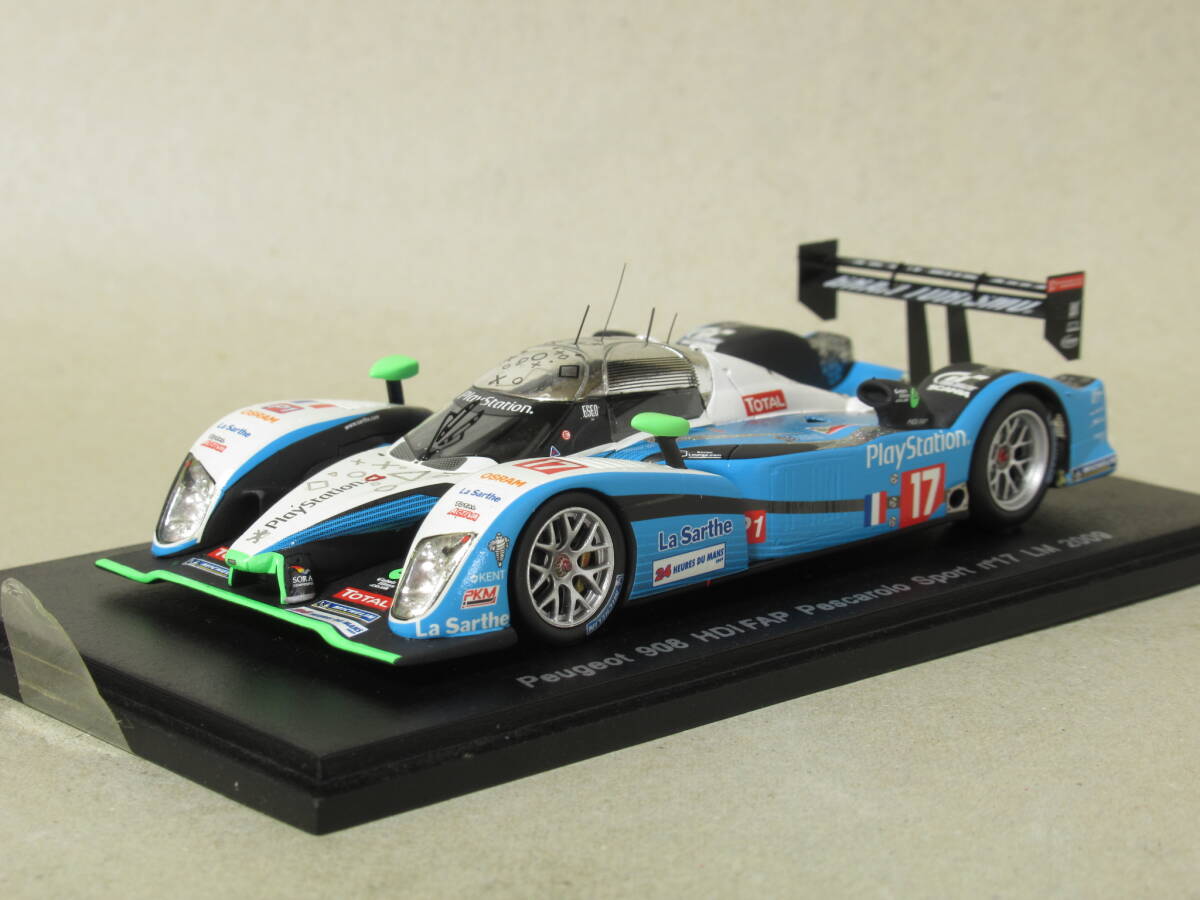 1/43 プジョー 908 HDi FAP ペスカロロスポーツ #17 ルマン 2009拍卖