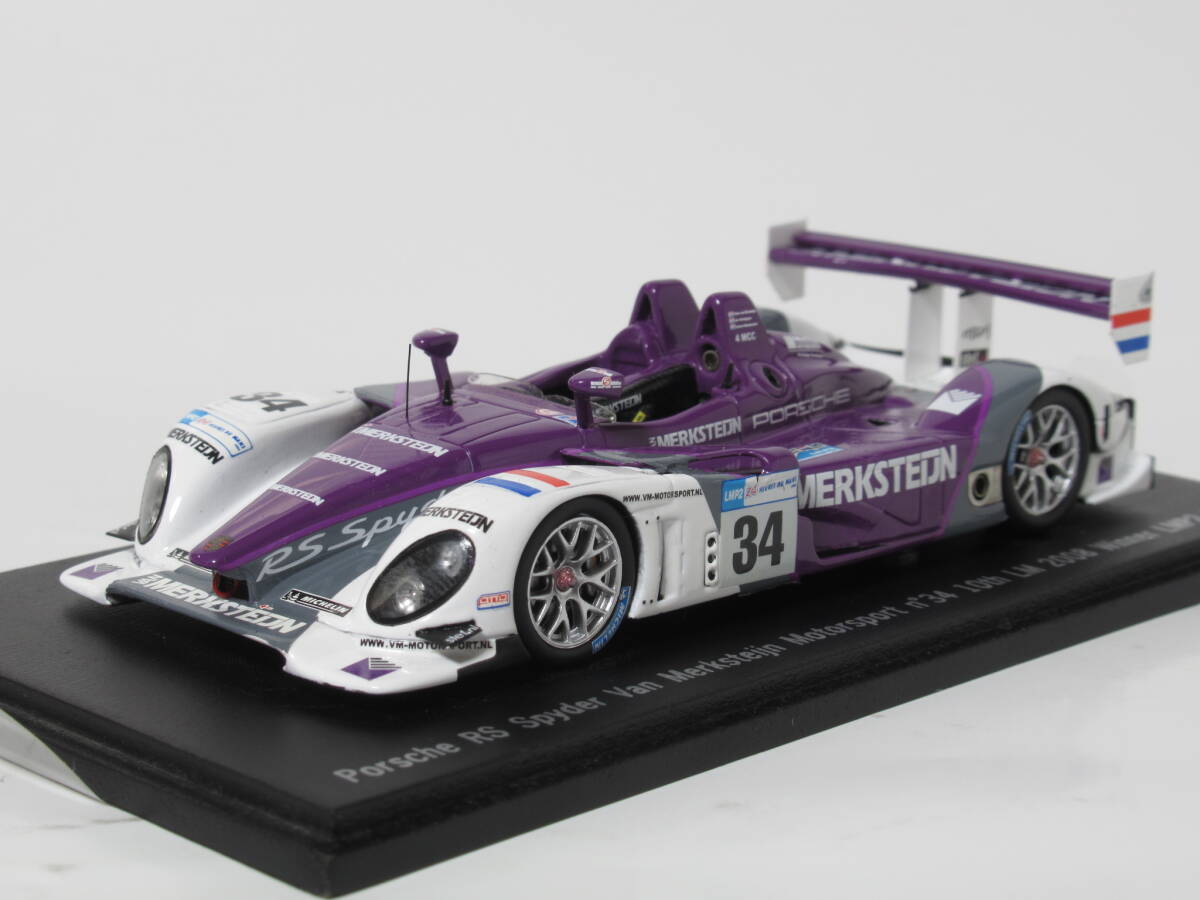 1/43 ポルシェ RS スパイダー バン メルクシュタインモータースポーツ #34 ルマン 2008 LMP2クラス Winner拍卖