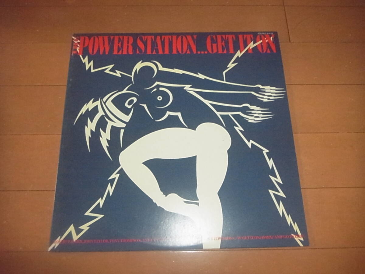 ザ・パワー・ステーション「ゲット・イット・オン」12inch/帯付/日本盤/入手困難拍卖
