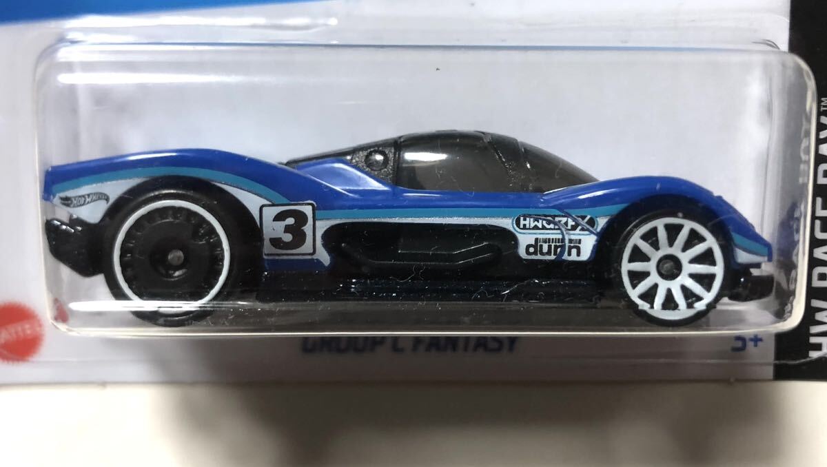 人気 HW Let's Race 劇中車カラー 2024 Group C Fantasy Race Car グループ シー ファンタジー レースカー Sonny Fisher Blue ブルー 絶版拍卖