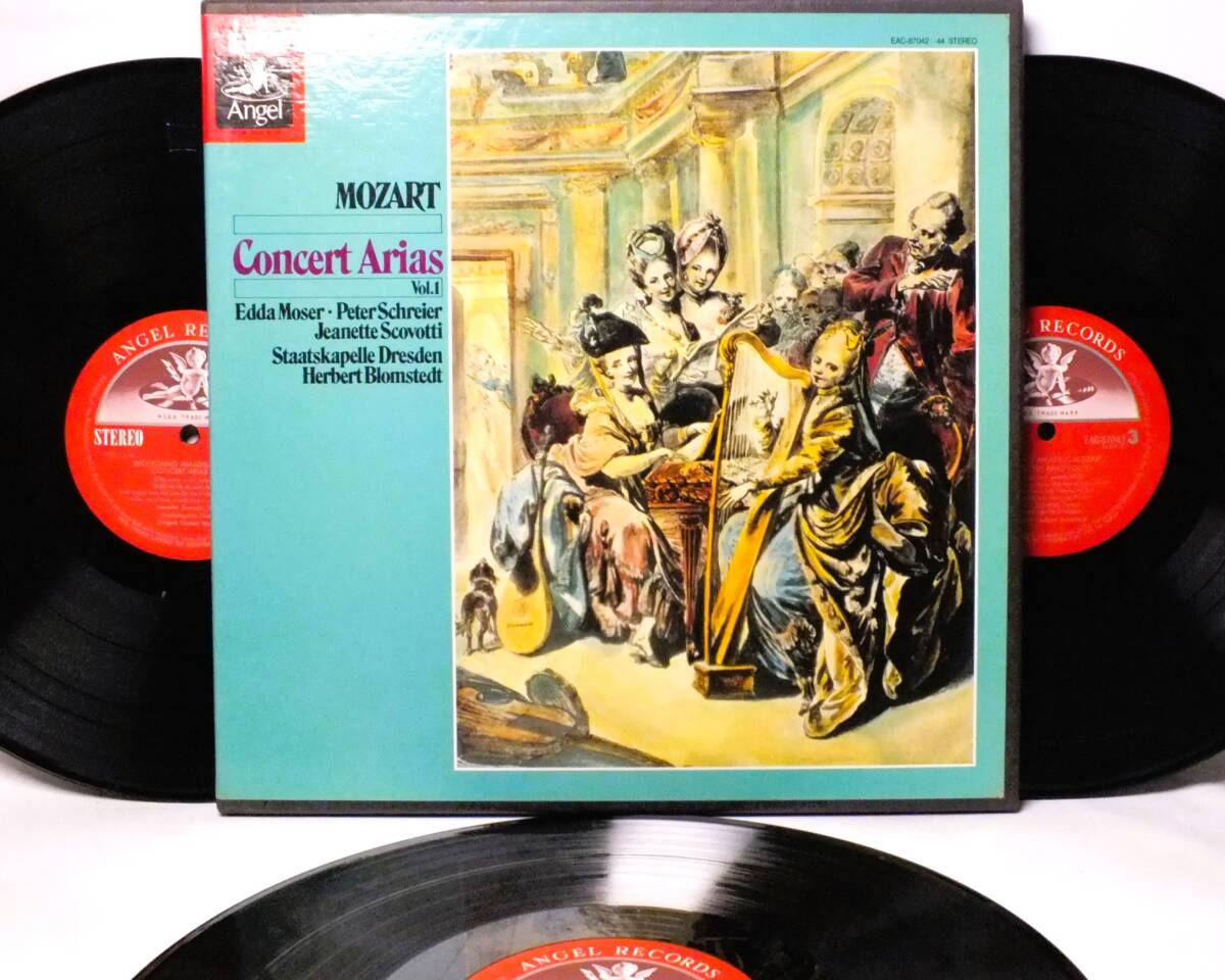 LP EAC 87042-44 BOX ジャネット・スコヴォッティ エッダ・モーザー シュライヤー モーツァルト アリア集 【8商品以上同梱で送料無料】拍卖