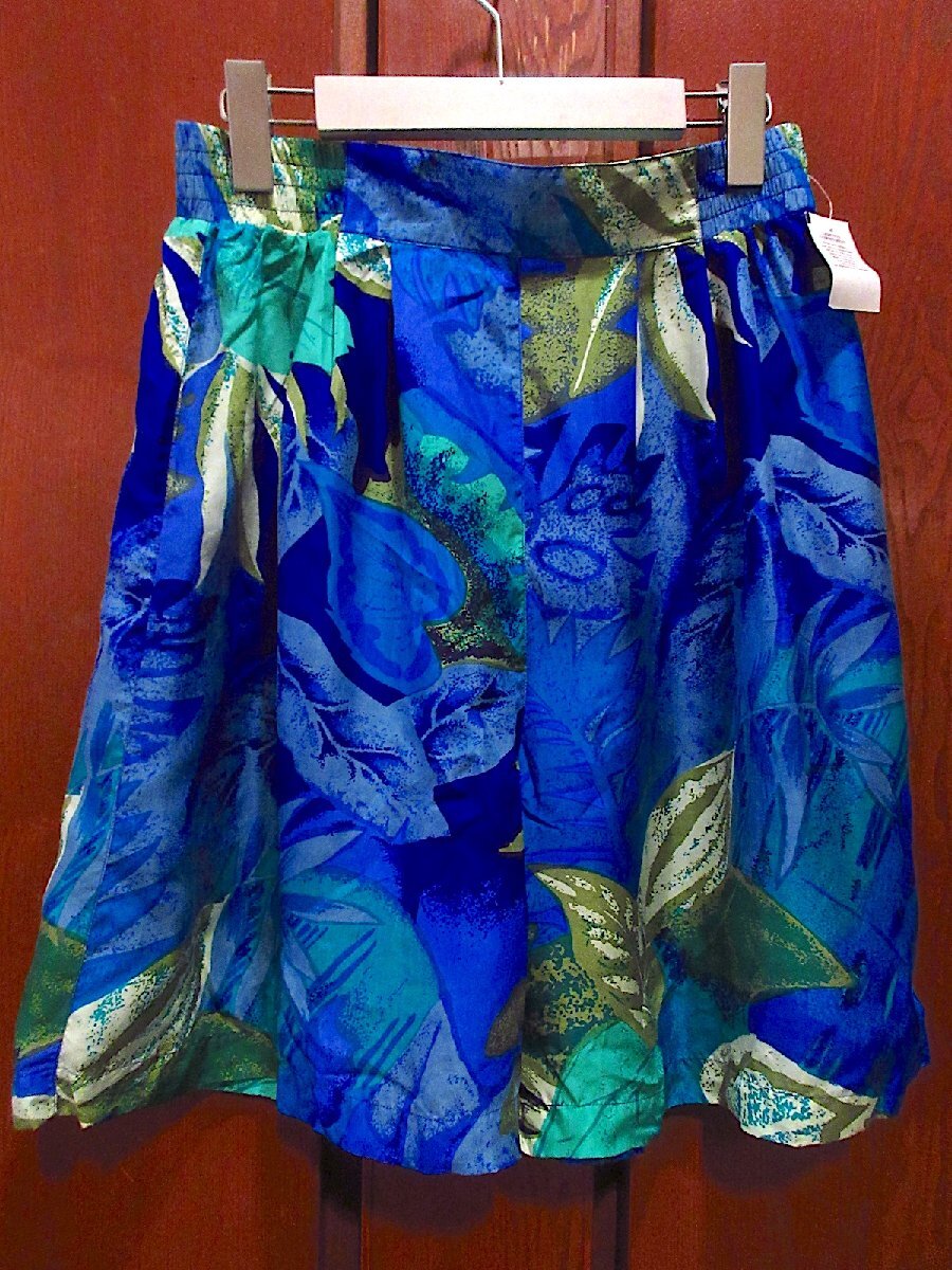 ビンテージ90's●DEADSTOCKレディース総柄シルクショーツsize M●240622m7-w-sht-wfマルチカラーボトムス古着拍卖