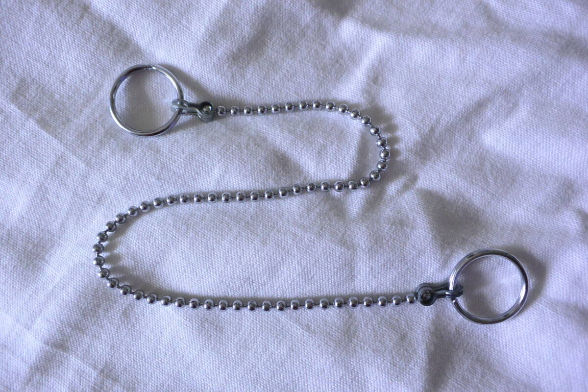 サンエイ 洗面用ゴム栓クサリ サイズ:長さ:24㎝拍卖