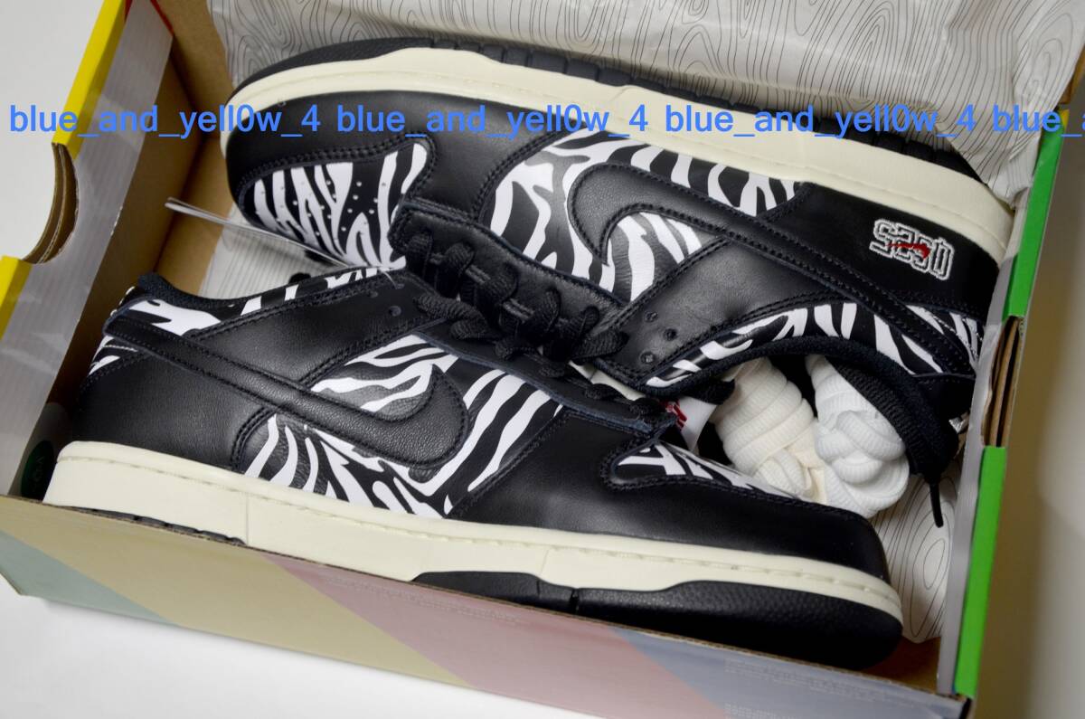 ■新品 国内正規品 27cm Quartersnacks × Nike SB Dunk Low OG QS Zebra Cake DM3510-001 US9拍卖