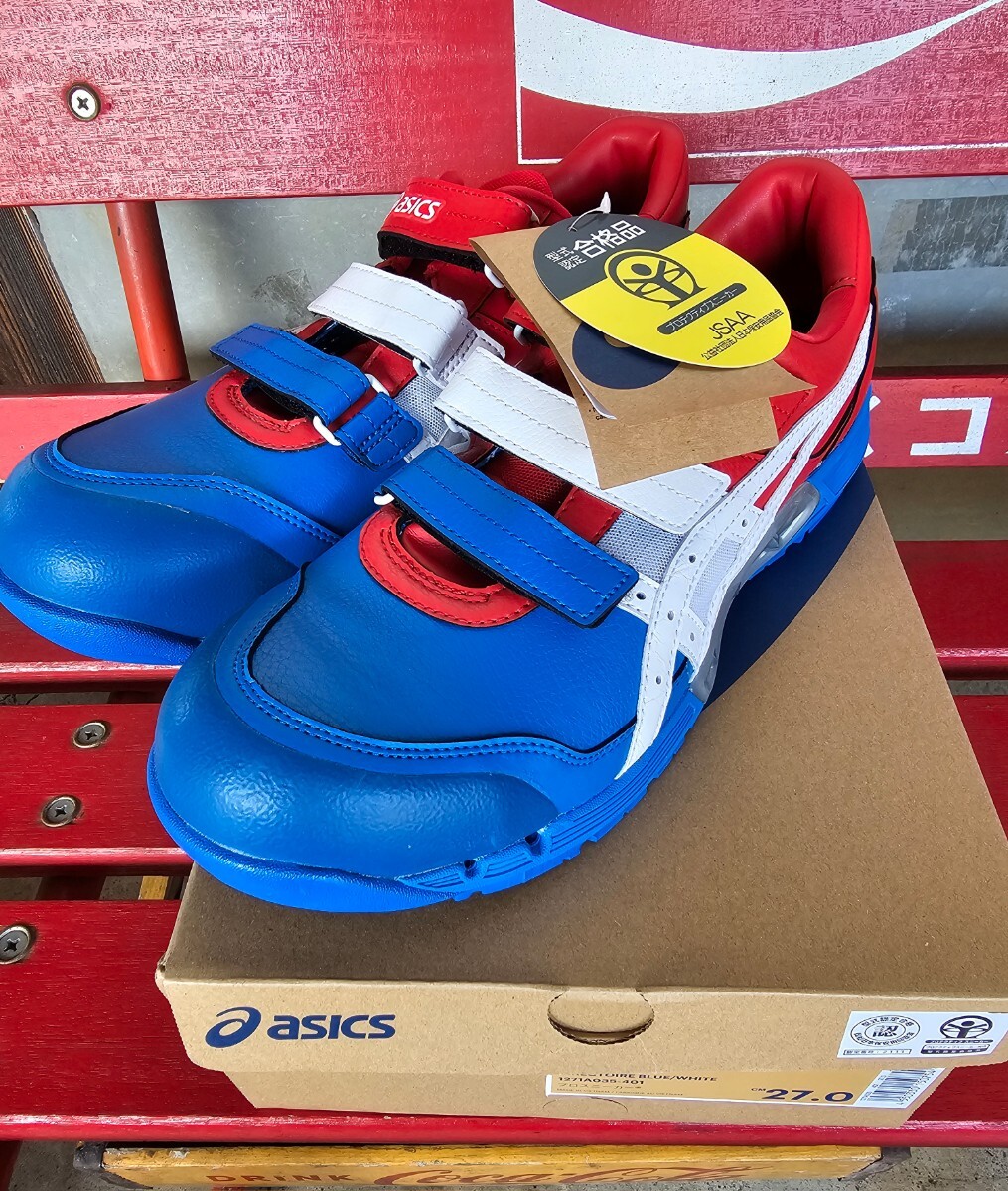 アシックス安全靴 スニーカー シューズ マルチカラー拍卖