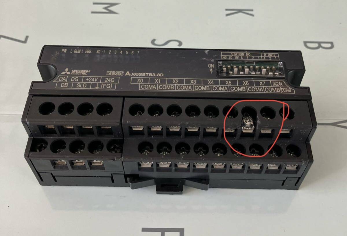 三菱電機 ジャック品AJ65SBTB3-8D拍卖