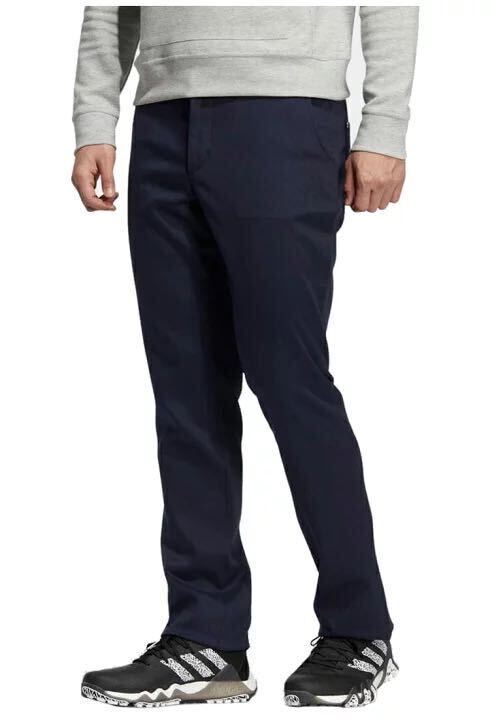 73 定価11000円 アディダス PLAY GREEN EX STRETCH ストレッチツイルパンツ ゴルフパンツ 73cm 未使用 HC3775 Adidas Golf VT150 ネイビー拍卖