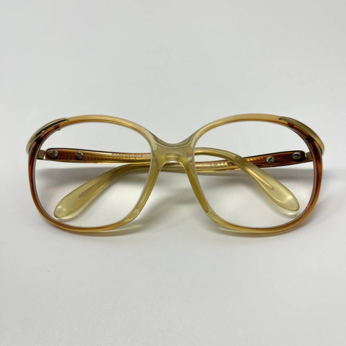 RODENSTOCK toffe exclusiv516 眼鏡 メガネ セルフレーム イエロー ブラウン マーブル ローデンストック 【レターパックプラス郵送可】#26拍卖