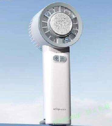 新品ハンディファン 扇風機 ファン USB 手持ち 卓上 静音 大容量 1800mAh 3段階風量 冷却モード 小型 ミニ 軽量 LD669拍卖