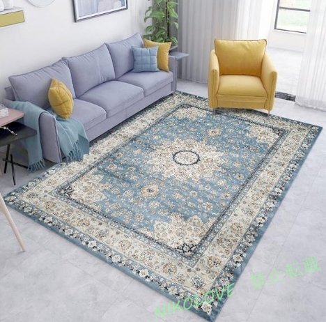 希少色 ペルシャ絨毯の本場からイラン製 シルク調 高密度ノット 玄関マット ウィルトン 滑り止め付160cm 230cm LD521拍卖