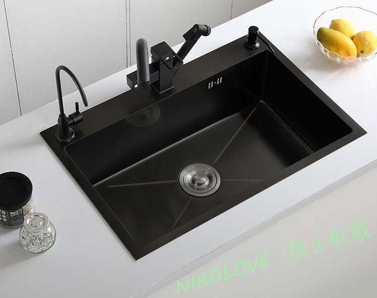 新品キッチンツール シンク 流し台 台所 便利 手入れが簡単 業務用 家庭用 大容量 簡単に取付 LD793拍卖