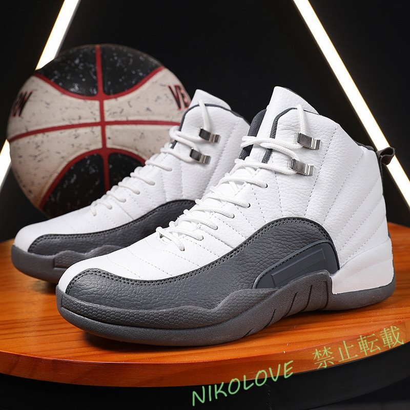 新品メンズ バスケットボールシューズ スニーカー ウォーキング スポーツシューズ ランニングシューズ 色サイズ選択可24.5~28cm LD076拍卖