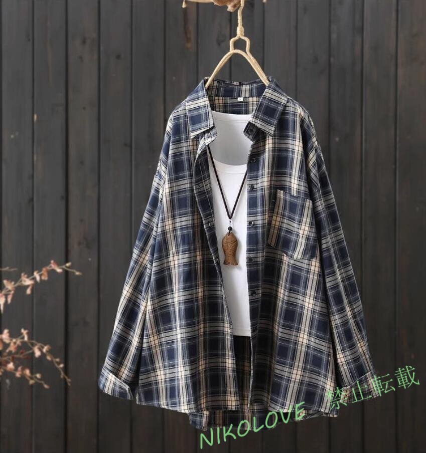 新品 人気人気ワンピース ロングワンピース ロング丈 マキシワンピース きれいめ ゆったり 大きいサイズ Aライン 復古風ネイビー LH041拍卖