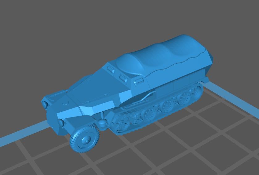 1/144 レジンキット 未塗装 WWⅡ ドイツ軍 戦車 Sd.Kfz.251/8 C型 装甲野戦救急車 2ワールドタンク ミュージアム 【同梱可能】拍卖