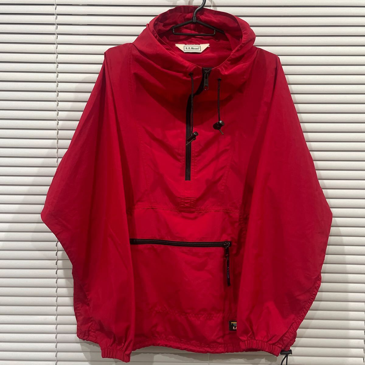 アノラックパーカー エルエルビーン Bean ナイロンジャケット USA製 ヴィンテージ拍卖