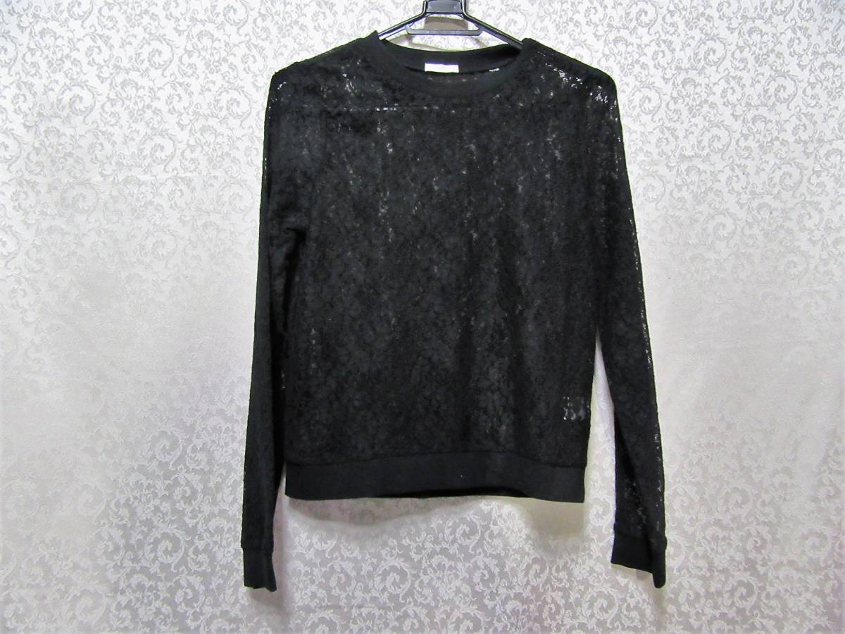 レース カットソー 透け感あり #603拍卖