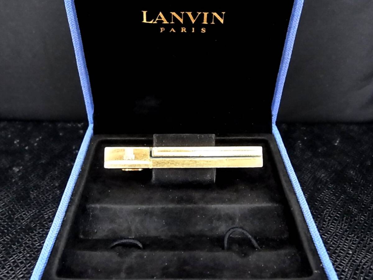 ■№0089■特売③■ランバン【LANVIN】 【ゴールド】■タイピン・ネクタイ ピン♪■拍卖