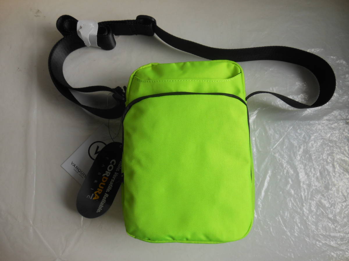 新品タグ付きVanquish ヴァンキッシュ コーデュラミニショルダーバッグ イエロー拍卖