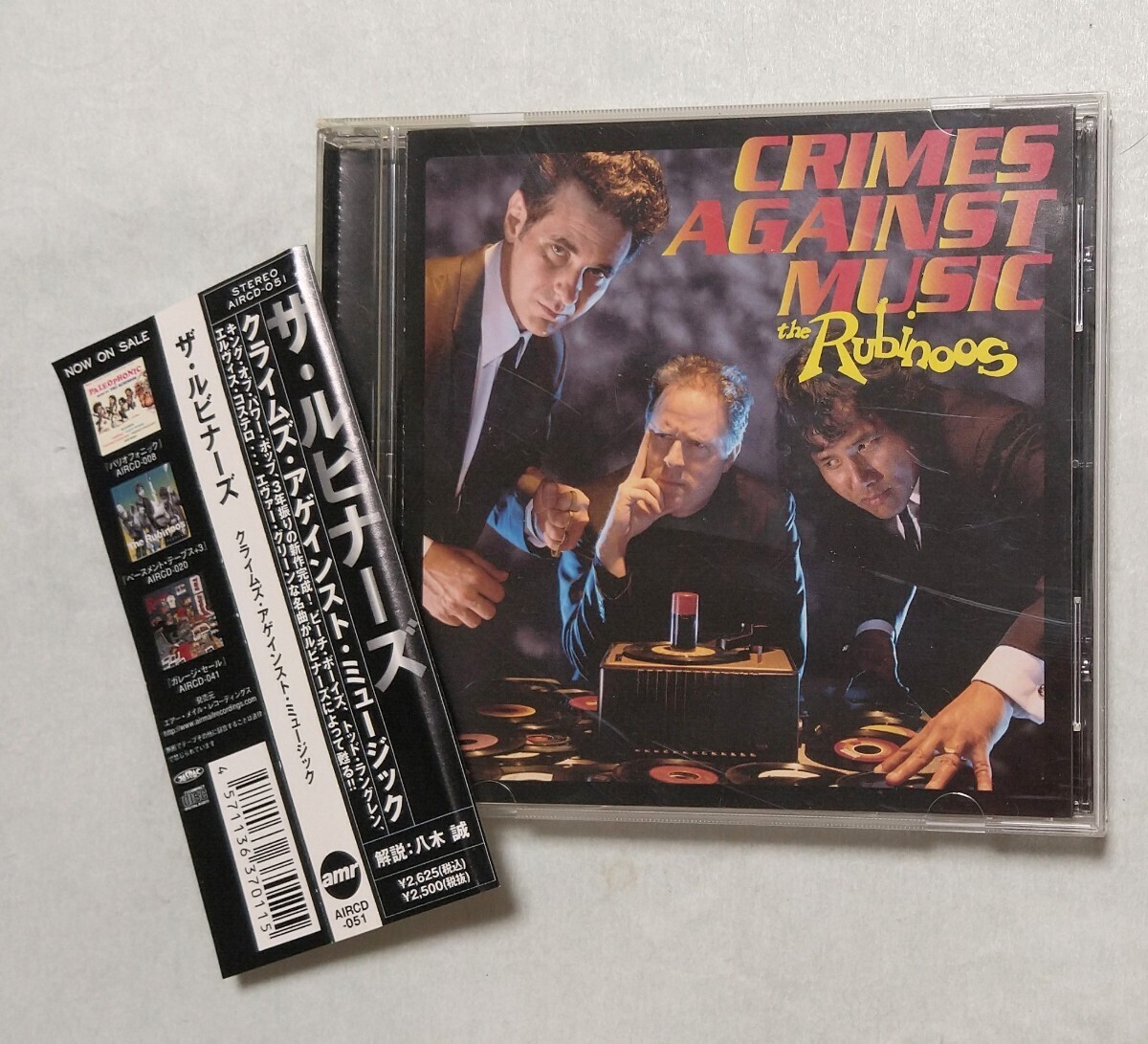 The Rubinoos ルビナーズ『クライムズ・アゲインスト・ミュージック』帯付き国内盤 パワーポップ拍卖