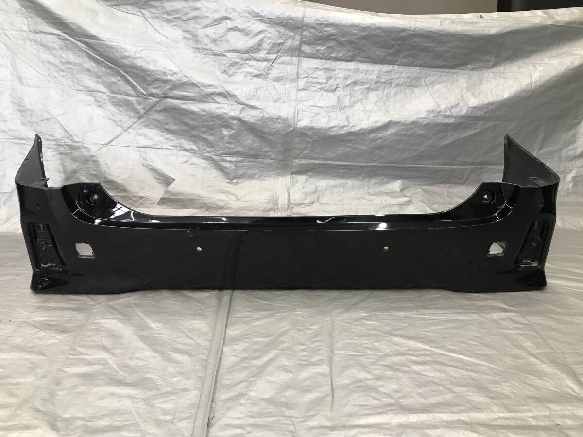 □□2404-SJ52LL AGH30W/35W/GGH30W/35W/AYH30W ヴェルファイア アルファード 純正 リアバンパー 52159-58190 202 ブラック拍卖