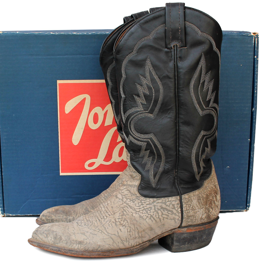 USA製★TONY LAMA トニーラマ★ウエスタンブーツ 8E=26 バイカー メンズ ツーリング ライディング カントリー バイク i-804拍卖