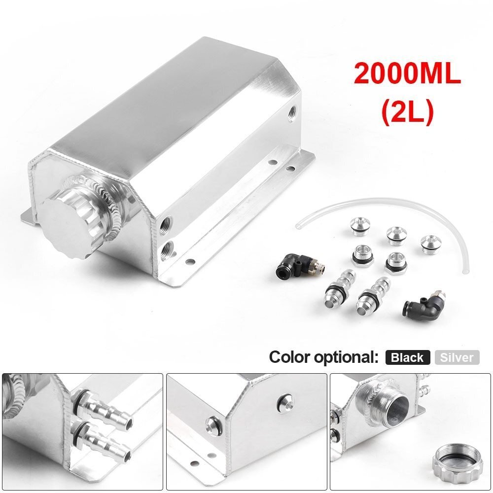 ●2L,汎用エンジンオイル,燃料ガスキャッチ缶,ブリーザータンクボトル,クーラントラジエーター,オーバーフロータンク拍卖