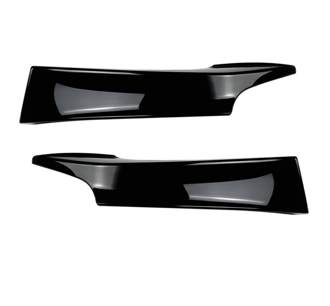 BMW F20 F21前期 M スポーツ 125i 2012-2014年式 車種専用 ABS製 ブラック艶出し面 フロントバンパー スプリッター 左右2個拍卖