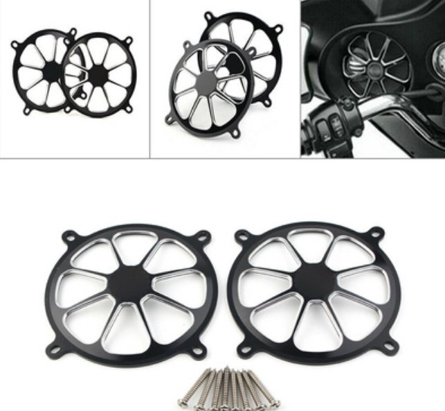 ハーレー ストリート スピーカーカバー アクセサリー オーディオ 装飾カバー ストリート ハーレー ツーリング 部品拍卖