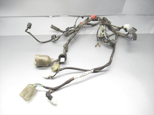 C1R6-0607 ホンダ スーパーカブ50 プロ メインハーネス 配線 実動車取外し品 【AA04-302~ 4速セル付 動画有】拍卖