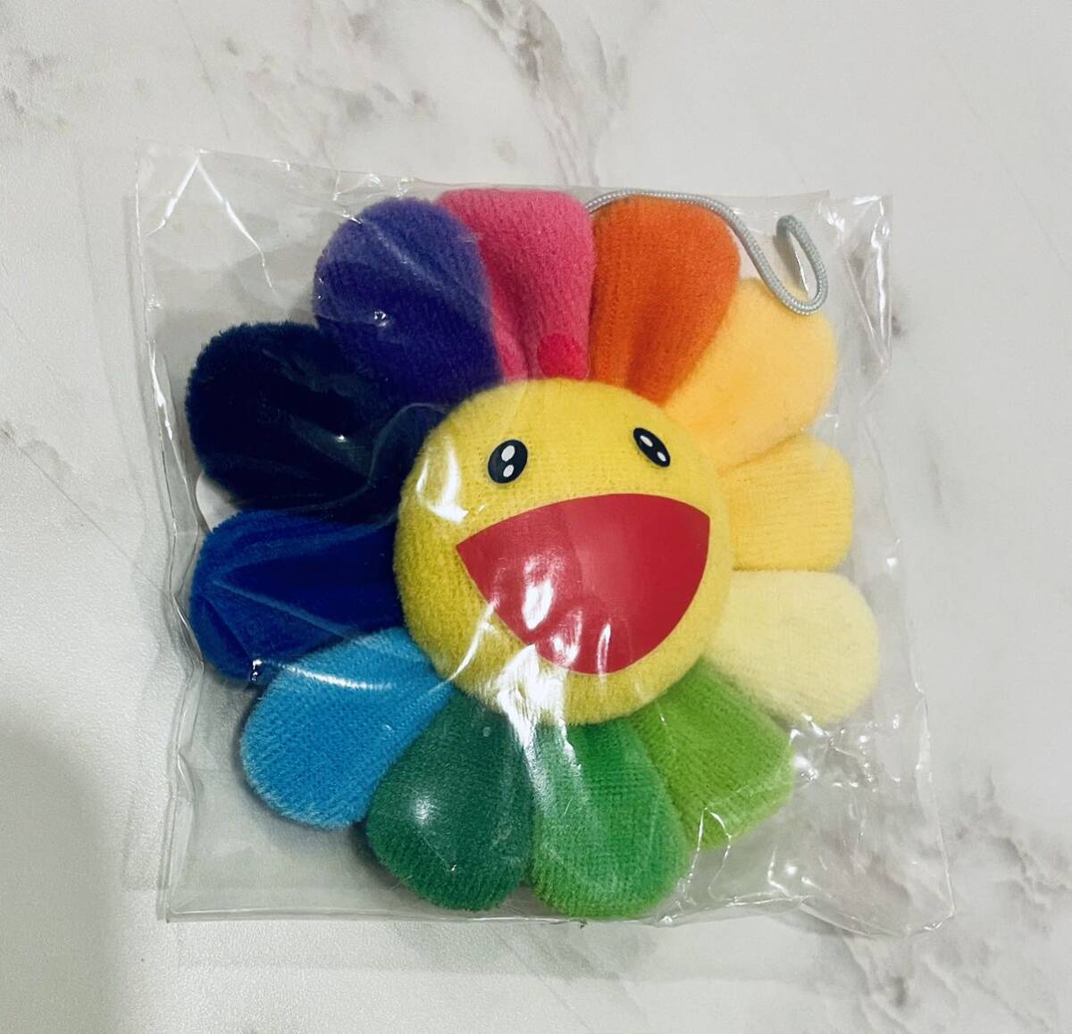 【新品・未使用】 Flower key Chain Rainbow kaikai kiki Takashi Murami / 村上隆 フラワー キーチェーン カイカイキキ レインボー 花拍卖
