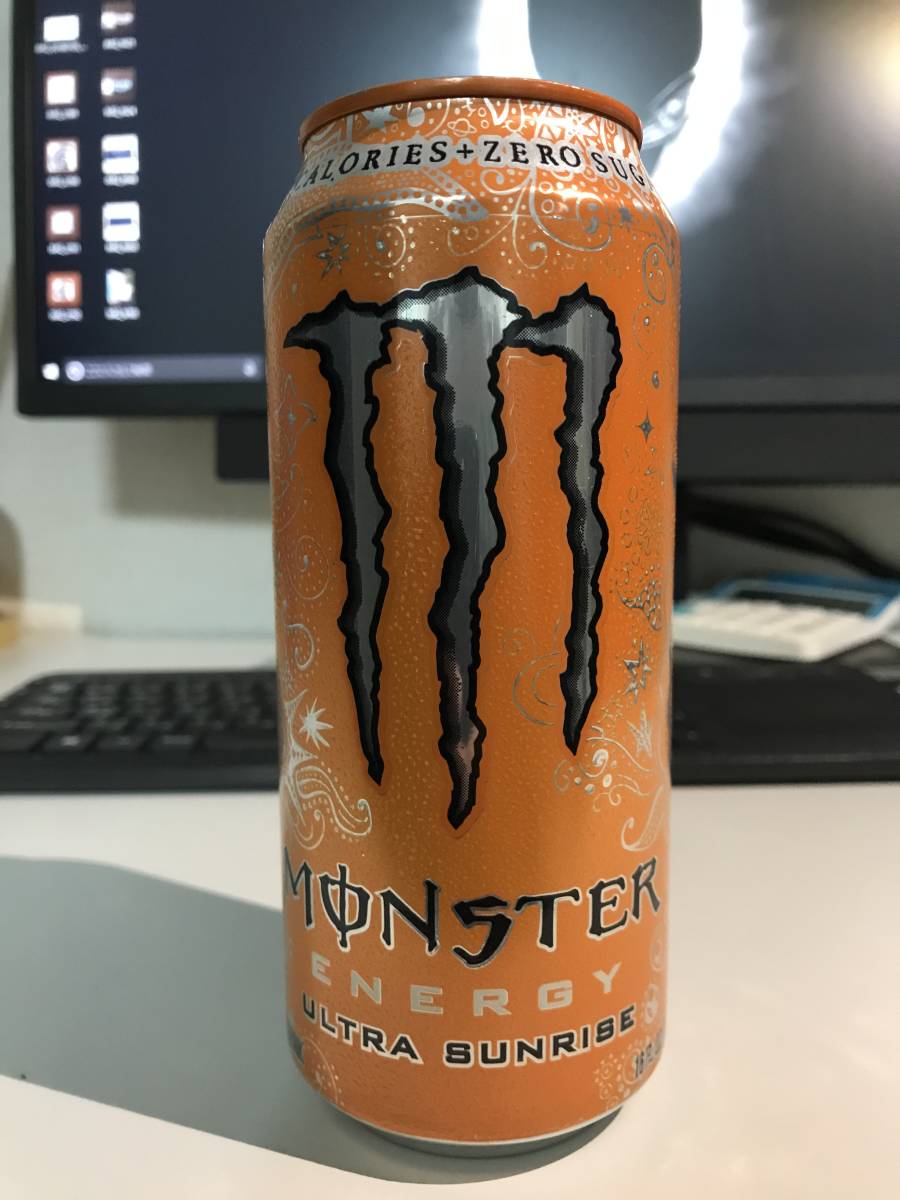 モンスター エナジードリンク ウルトラ サンライズ ゼロカロリー ゼロシュガー MONSTER ENERGY ULTRA SUNRISE USDM HDM 海外版 日本未入荷拍卖