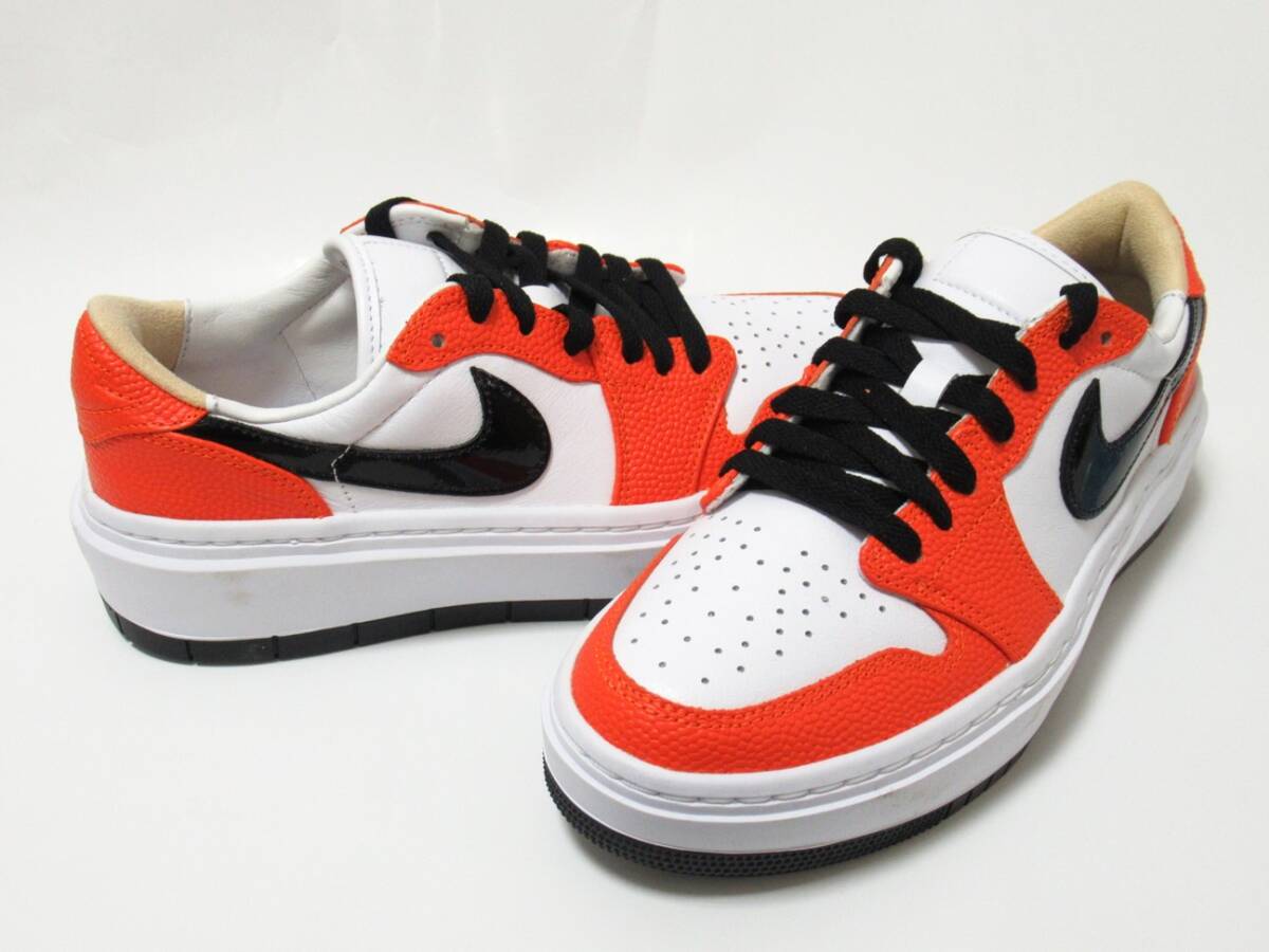 NIKE W AIR JORDAN 1 ELEVATE LW SE W オレンジ 黒 白 24cm ナイキ エアジョーダン1 エレベート レディース FD9100-801拍卖