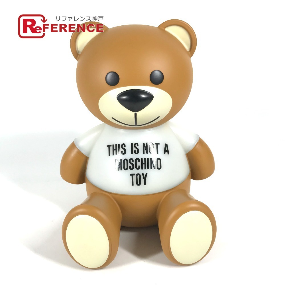 美品 MOSCHINO モスキーノ テディベア クマ ランプ TOY インテリア Kartell社 カルテル 雑貨 ブラウン レディース【中古】拍卖