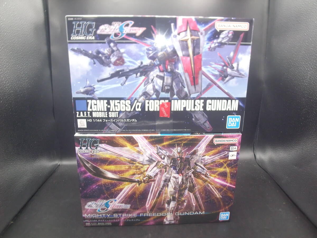 HG マイティストライクフリーダムガンダム & フォースインパルスガンダム セット 拍卖