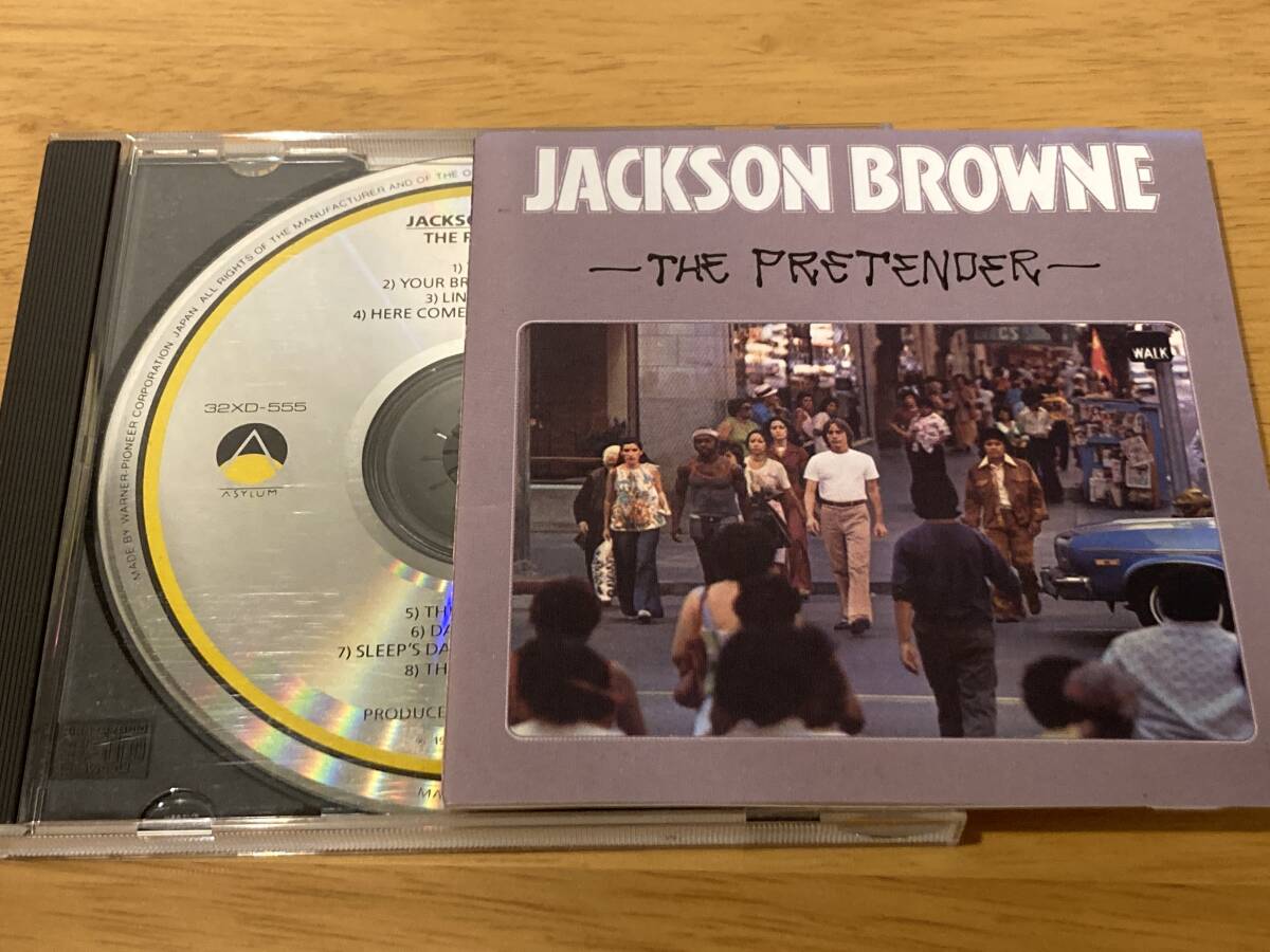 (32XD-555) WEST COAST 87年国内3200円盤 ジャクソン・ブラウン(JACKSON BROWNE) 76年4th「プリテンダー(THE PRETENDER)」JEFF PORCARO(ds)拍卖