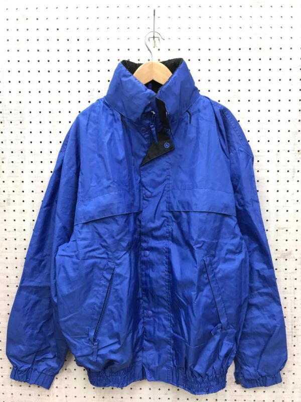 NEPUCA ネプカ メンズ ユニフォーム ジャパンワーク オールド古着 USED ポリエステル100% 裏地メッシュ マウンテンジャケット LL 青拍卖