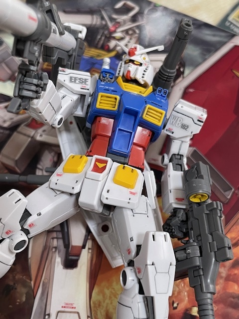 HG機動戦士ガンダムTHE ORIGIN ver.ジ・オリジン版■素組み立て済み完成品一部スミ入れ*説明書外箱つき前期版中期版選択式/1/144ガンプラ拍卖