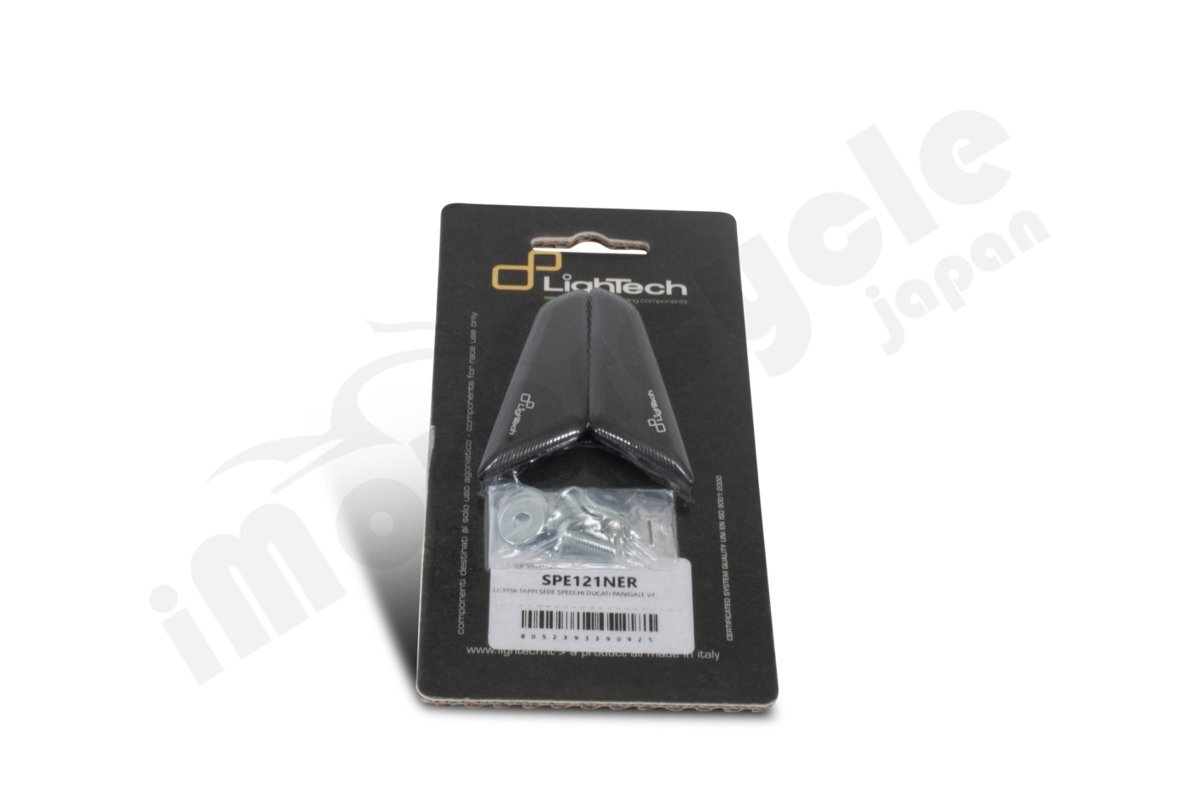 【国内在庫】LIGHTECH ライテック ミラー ブラインド プレート DUCATI PANIGALE V4 / S '18-19 ドゥカティ パニガーレ ブロックオフ 4気筒拍卖