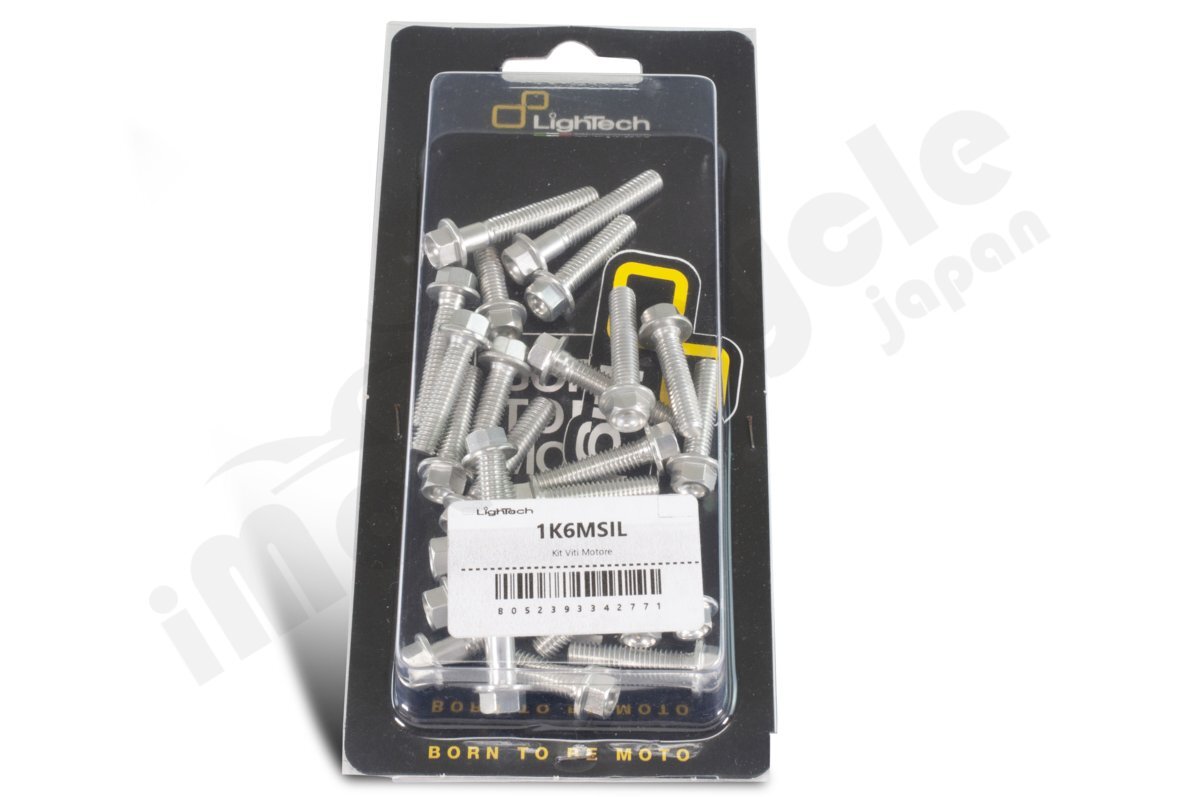 【国内在庫】LighTech ライテック ボルトキット エンジン用 25本セット シルバー 銀色 KAWASAKI ZX-10R 16-20 カワサキ ジュラルミン 7075拍卖