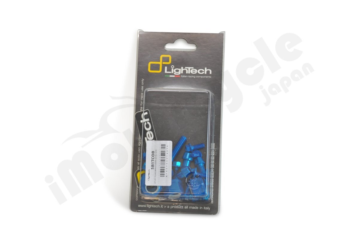 【国内在庫】LIGHTECH ライテック フレーム ボルト キット BMW S1000 RR '15-18 (青)拍卖