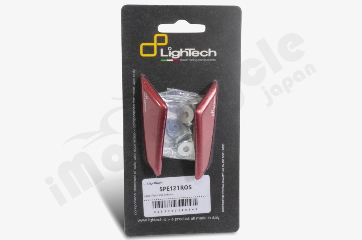 【国内在庫】LIGHTECH ライテック ミラー ブロックオフ 赤 レッド DUCATI PANIGALE V4 / S '18-19 ドゥカティ ★拍卖