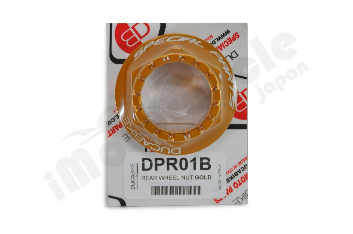 【国内在庫】DUCABIKE ドゥカバイク リアホイールナット DUCATI ドゥカティ MONSTER モンスター 796/1100/748/848/916/996/998 (ゴールド)拍卖