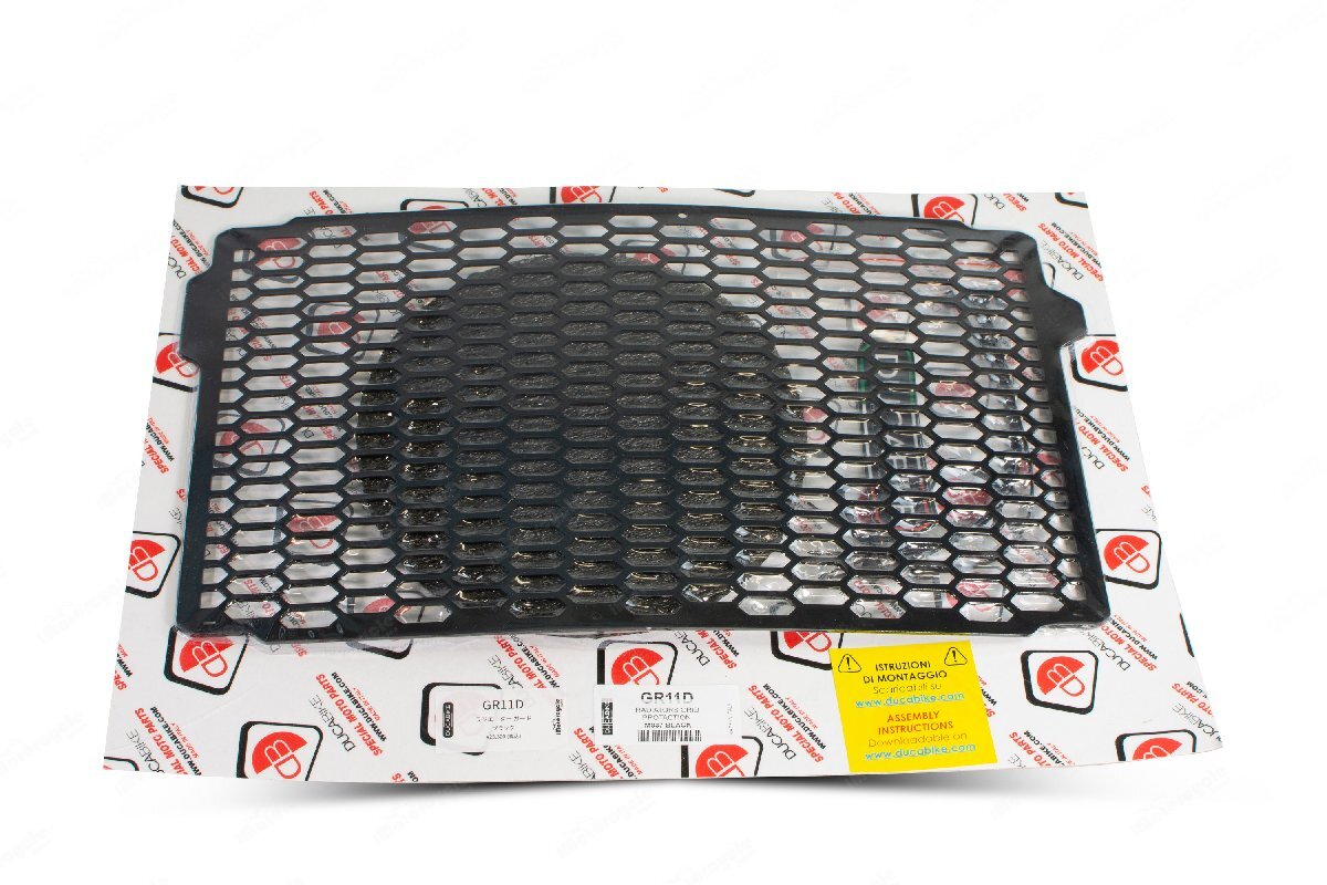 【国内在庫】DUCABIKE ドゥカバイク ラジエーター ガード ブラック 黒 DUCATI MONSTER 937 / PLUS ドゥカティ モンスター ★拍卖
