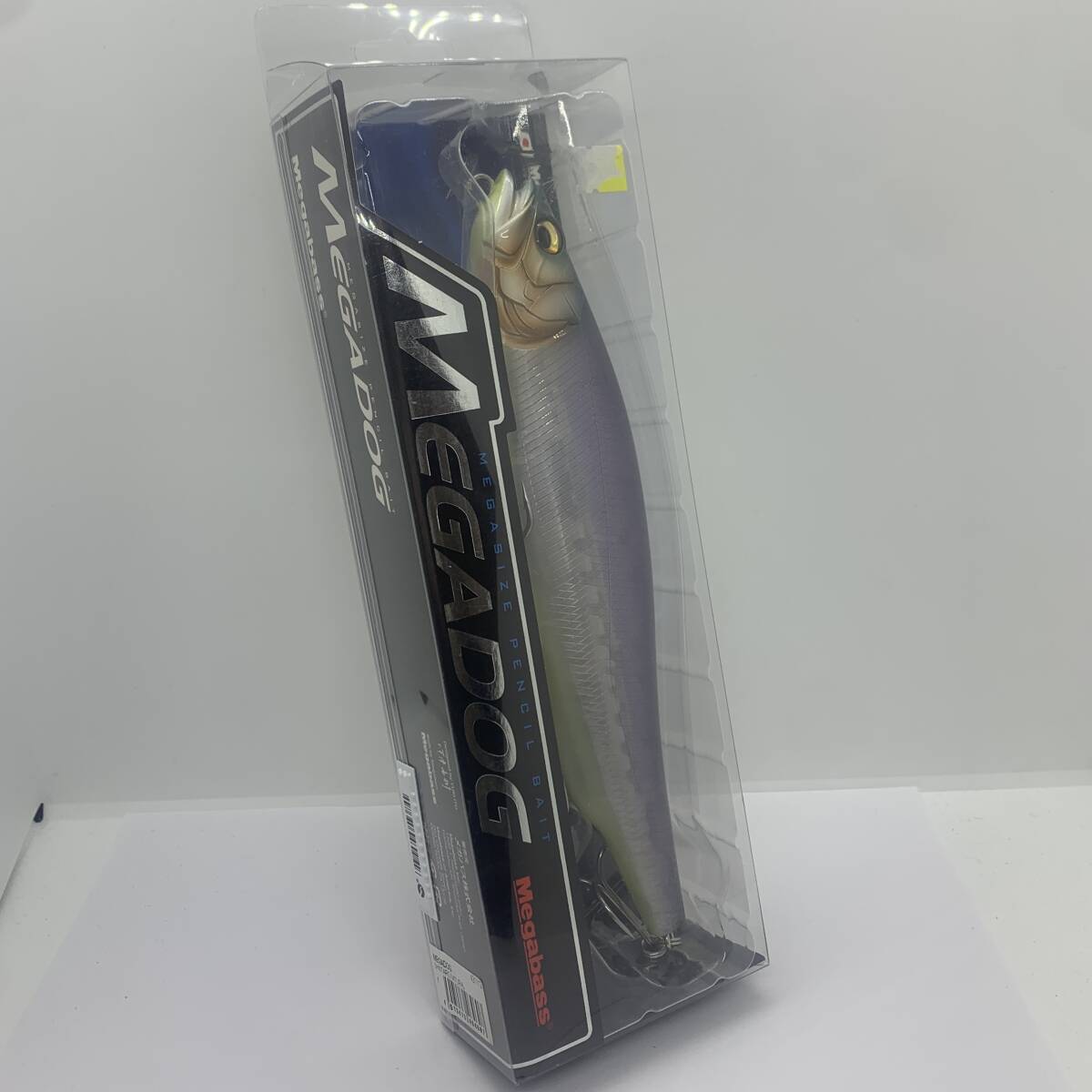 I-80221 メガバス MEGABASS メガドッグ SHINTARO NATURAL 開封済み 針傷あり 発送方法佐川急便のみ拍卖